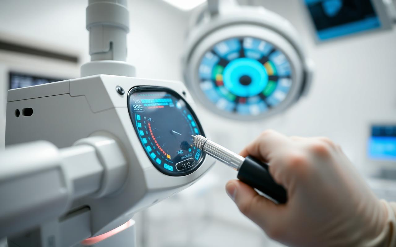 Medical technology being deployed in a clinical setting
